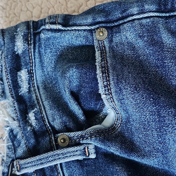 Women's Abercrombie & Fitch Simone high rise distressed ankle jeans 26 - Picture 8 of 11